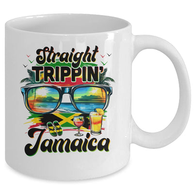 Straight Trippin Jamaica Family Vacation Girls Trip Vacation Mug | teecentury
