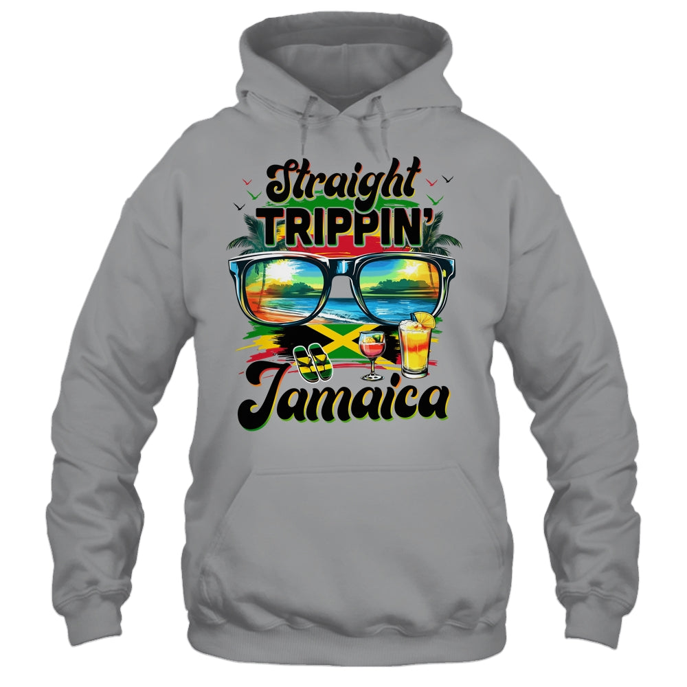 Straight Trippin Jamaica Family Vacation Girls Trip Vacation Shirt & Tank Top | teecentury