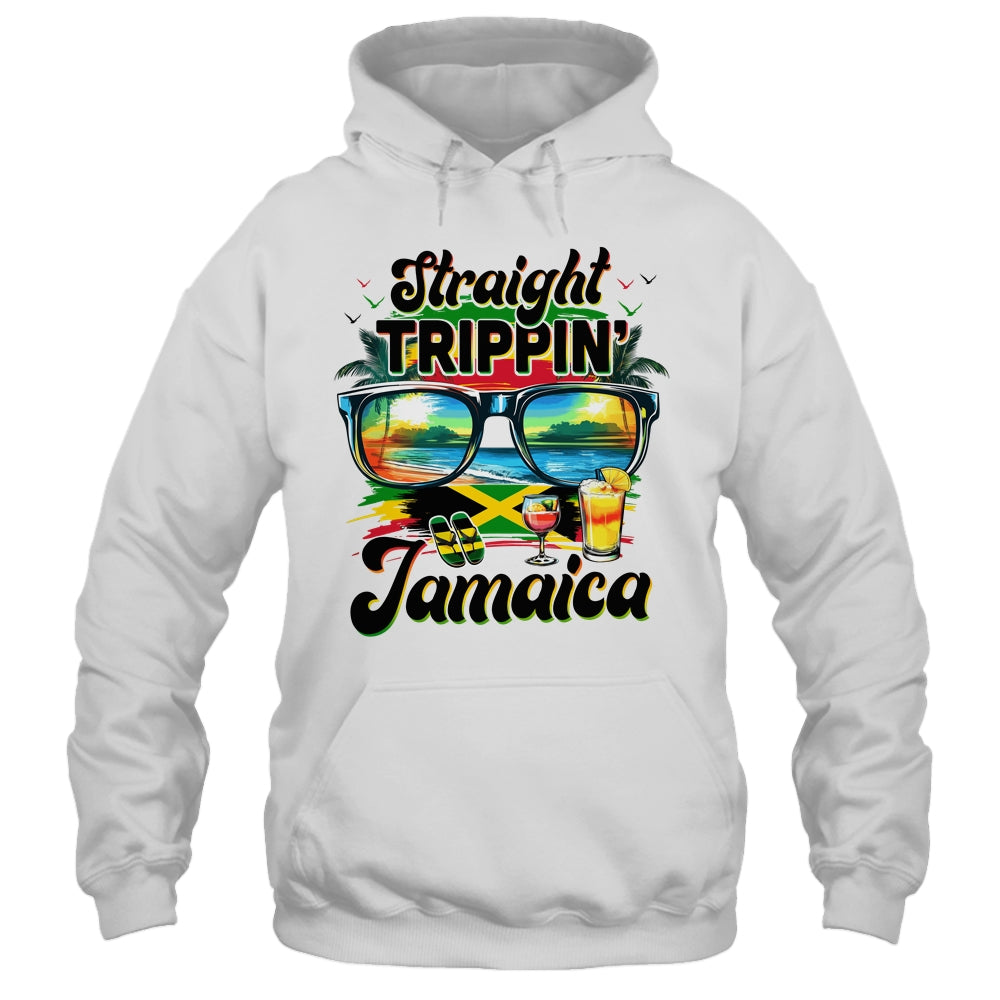 Straight Trippin Jamaica Family Vacation Girls Trip Vacation Shirt & Tank Top | teecentury