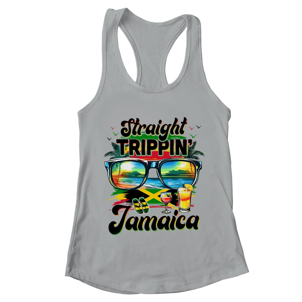 Straight Trippin Jamaica Family Vacation Girls Trip Vacation Shirt & Tank Top | teecentury