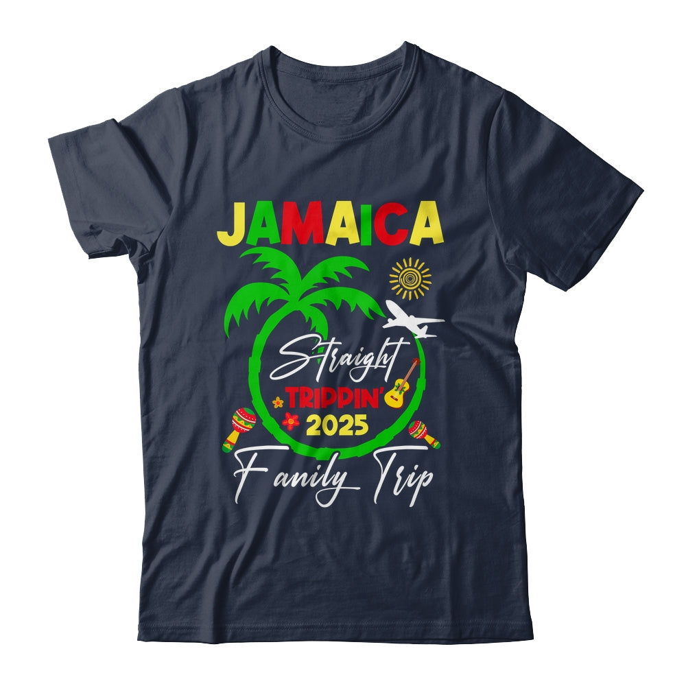 Straight Trippin Jamaica Family Vacation Summer 2025 Shirt & Tank Top | teecentury
