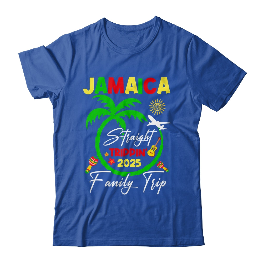 Straight Trippin Jamaica Family Vacation Summer 2025 Shirt & Tank Top | teecentury