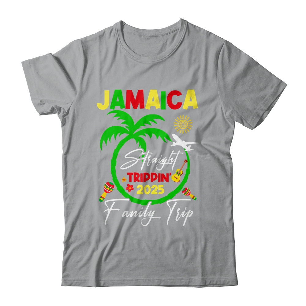 Straight Trippin Jamaica Family Vacation Summer 2025 Shirt & Tank Top | teecentury