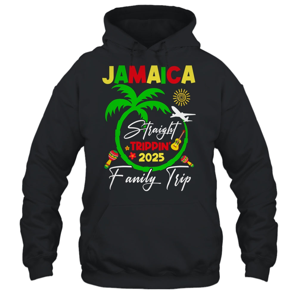 Straight Trippin Jamaica Family Vacation Summer 2025 Shirt & Tank Top | teecentury
