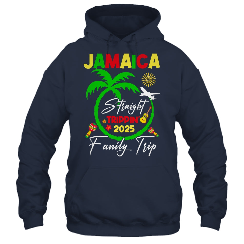 Straight Trippin Jamaica Family Vacation Summer 2025 Shirt & Tank Top | teecentury