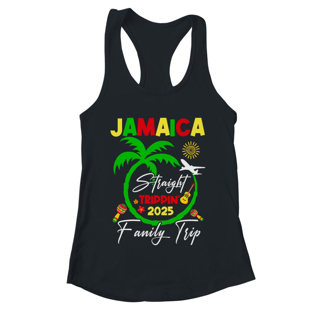 Straight Trippin Jamaica Family Vacation Summer 2025 Shirt & Tank Top | teecentury