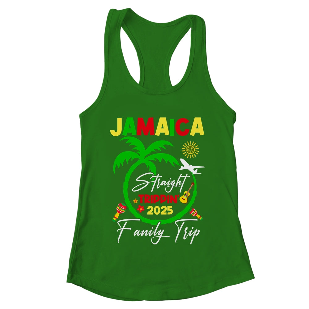 Straight Trippin Jamaica Family Vacation Summer 2025 Shirt & Tank Top | teecentury