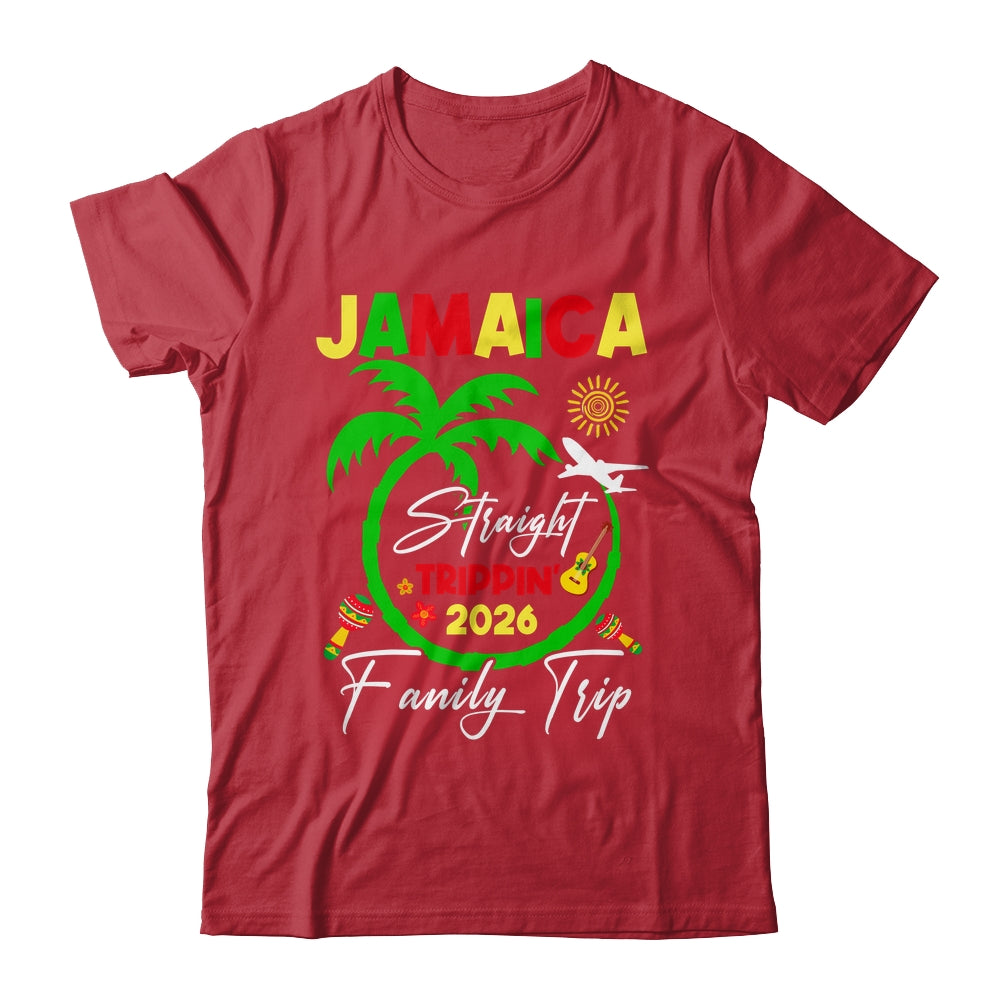 Straight Trippin Jamaica Family Vacation Summer 2026 Shirt & Hoodie | teecentury