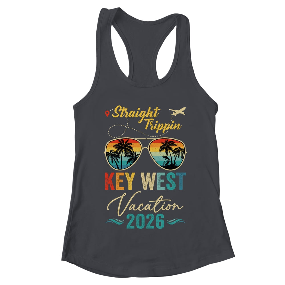 Straight Trippin Key West 2026 Family Summer Vacation Shirt & Tank Top | teecentury