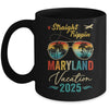 Straight Trippin Maryland 2025 Family Summer Vacation Mug | teecentury