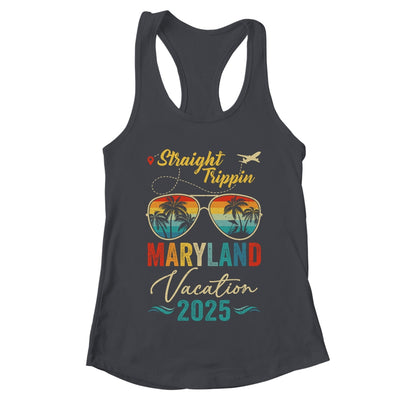 Straight Trippin Maryland 2025 Family Summer Vacation Shirt & Tank Top | teecentury