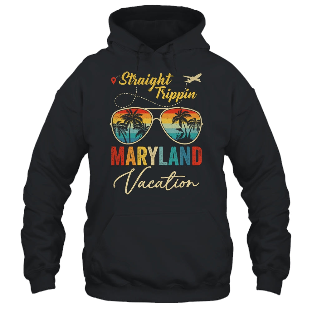 Straight Trippin Maryland Vacation 2024 Family Summer Shirt & Tank Top | teecentury