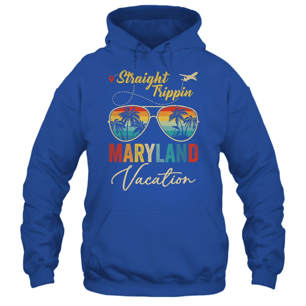 Straight Trippin Maryland Vacation 2024 Family Summer Shirt & Tank Top | teecentury