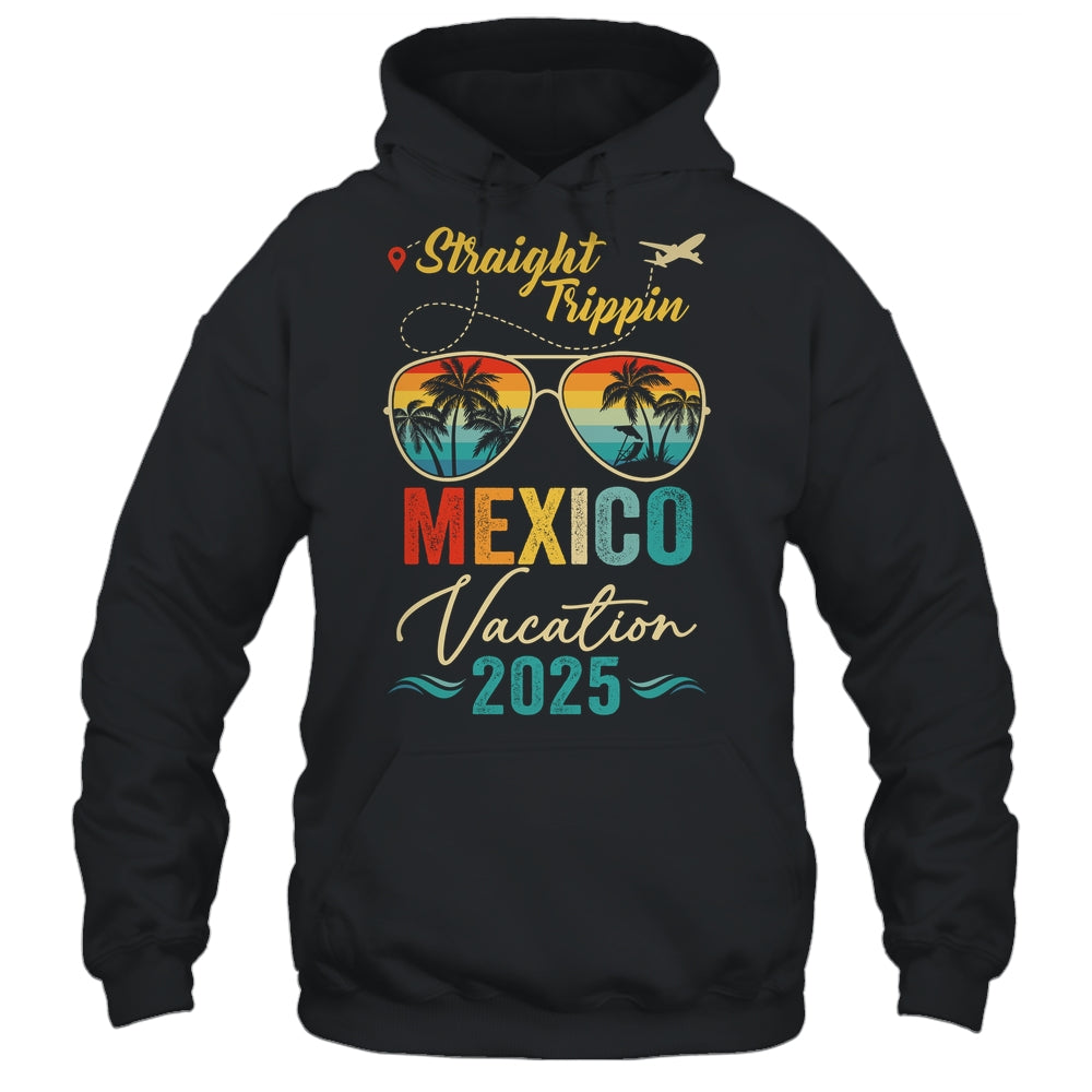 Straight Trippin Mexico 2025 Family Summer Vacation Shirt & Tank Top | teecentury