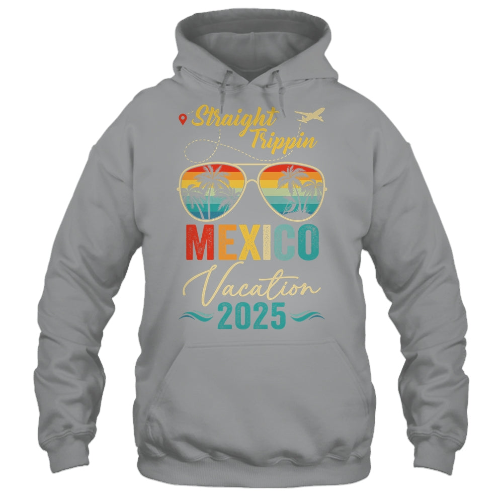 Straight Trippin Mexico 2025 Family Summer Vacation Shirt & Tank Top | teecentury