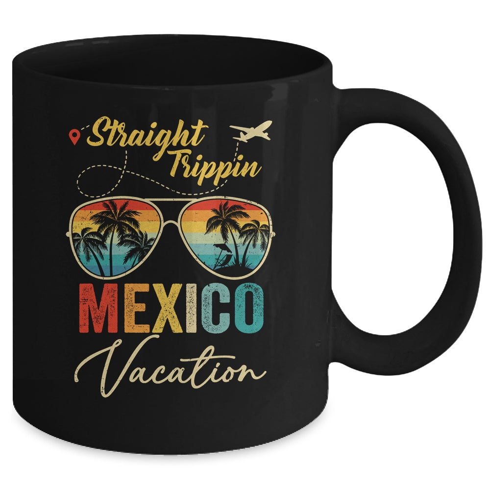 Straight Trippin Mexico Vacation 2024 Family Summer Mug | teecentury