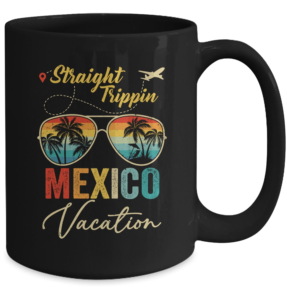 Straight Trippin Mexico Vacation 2024 Family Summer Mug | teecentury