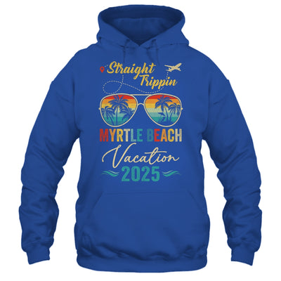Straight Trippin Myrtle Beach 2025 Family Summer Vacation Shirt & Tank Top | teecentury