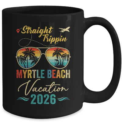 Straight Trippin Myrtle Beach 2026 Family Summer Vacation Mug | teecentury