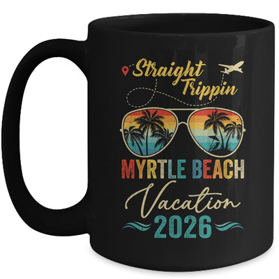 Straight Trippin Myrtle Beach 2026 Family Summer Vacation Mug | teecentury