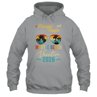 Straight Trippin Myrtle Beach 2026 Family Summer Vacation Shirt & Tank Top | teecentury
