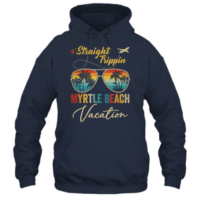Straight Trippin Myrtle Beach Vacation 2024 Family Summer Shirt & Tank Top | teecentury