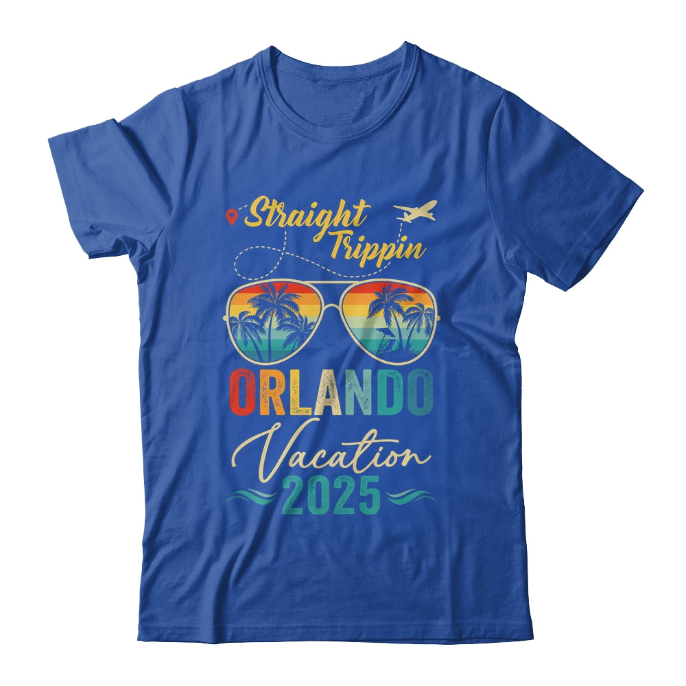 Straight Trippin Orlando 2025 Family Summer Vacation Shirt & Tank Top | teecentury
