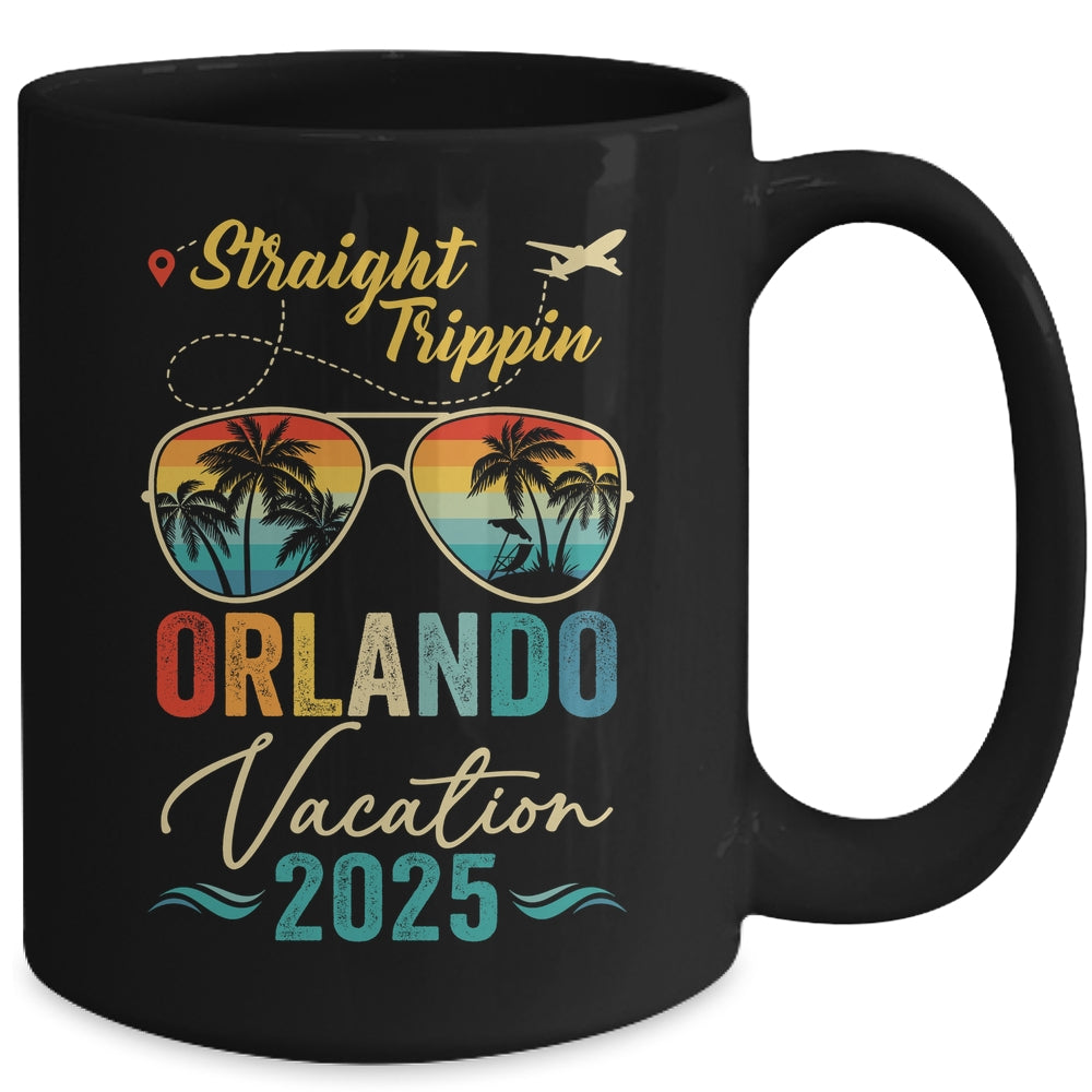 Straight Trippin Orlando 2025 Family Summer Vacation Mug | teecentury