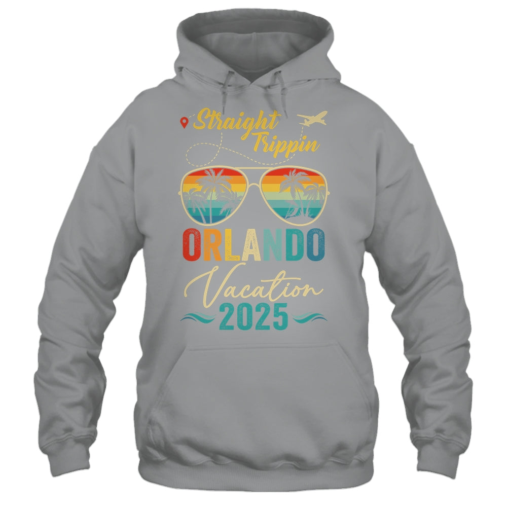 Straight Trippin Orlando 2025 Family Summer Vacation Shirt & Tank Top | teecentury