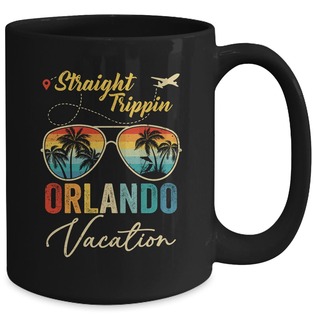 Straight Trippin Orlando Vacation 2024 Family Summer Mug | teecentury