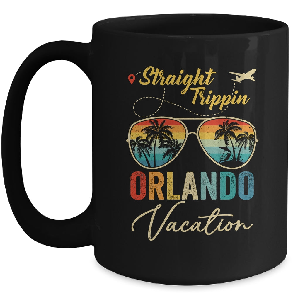Straight Trippin Orlando Vacation 2024 Family Summer Mug | teecentury