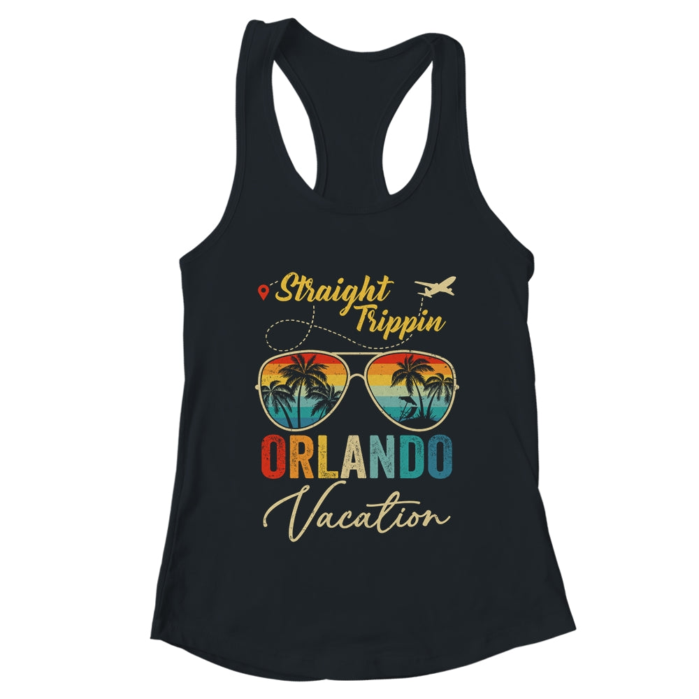 Straight Trippin Orlando Vacation 2024 Family Summer Shirt & Tank Top | teecentury