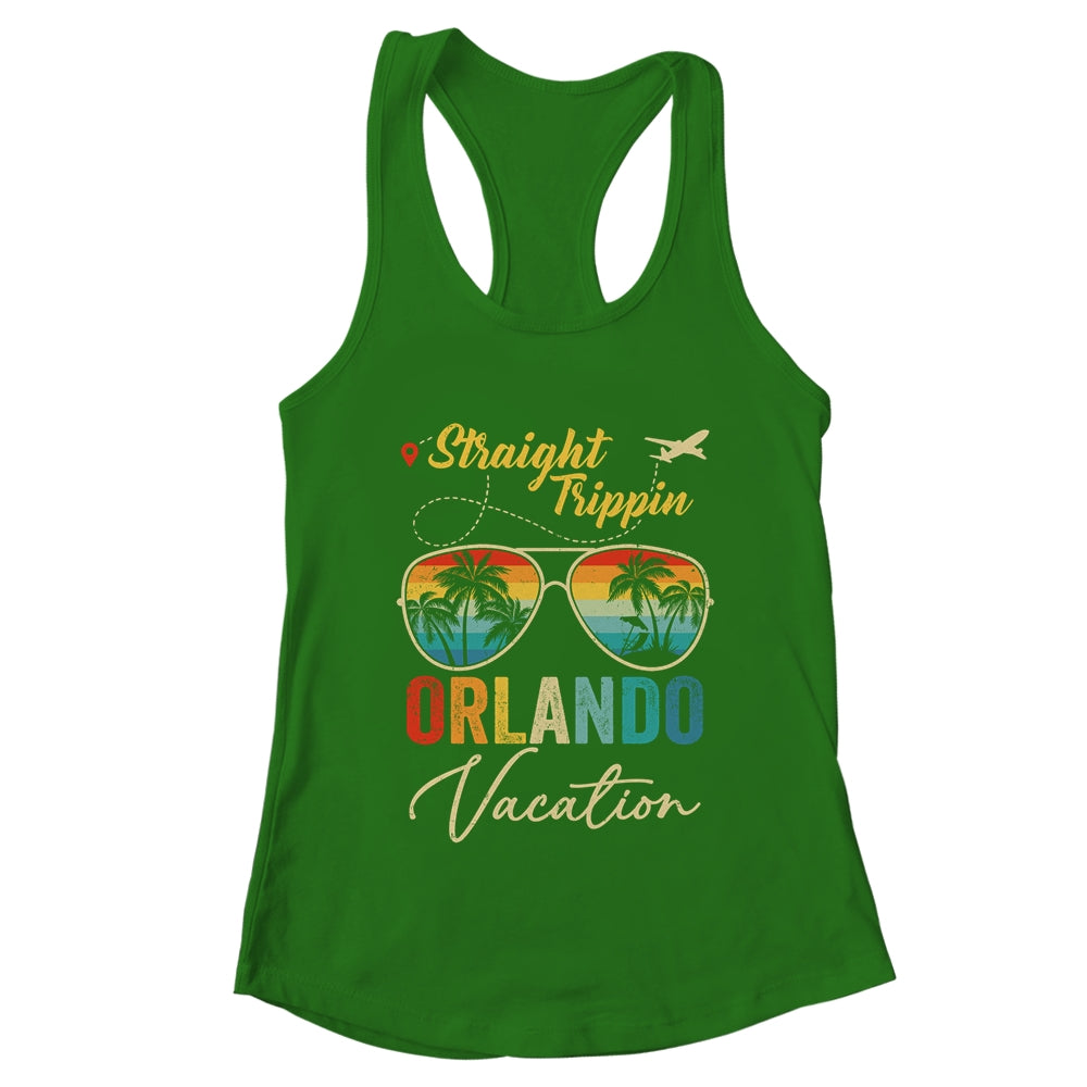 Straight Trippin Orlando Vacation 2024 Family Summer Shirt & Tank Top | teecentury