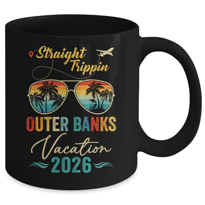Straight Trippin Outer Banks 2026 Family Summer Vacation Mug | teecentury
