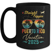 Straight Trippin Puerto Rico 2025 Family Summer Vacation Mug | teecentury