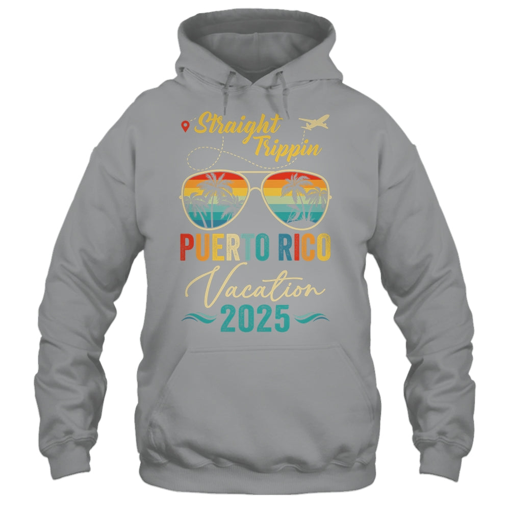 Straight Trippin Puerto Rico 2025 Family Summer Vacation Shirt & Tank Top | teecentury