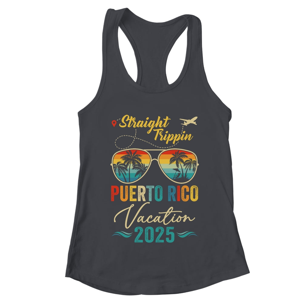 Straight Trippin Puerto Rico 2025 Family Summer Vacation Shirt & Tank Top | teecentury