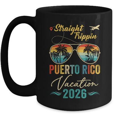 Straight Trippin Puerto Rico 2026 Family Summer Vacation Mug | teecentury
