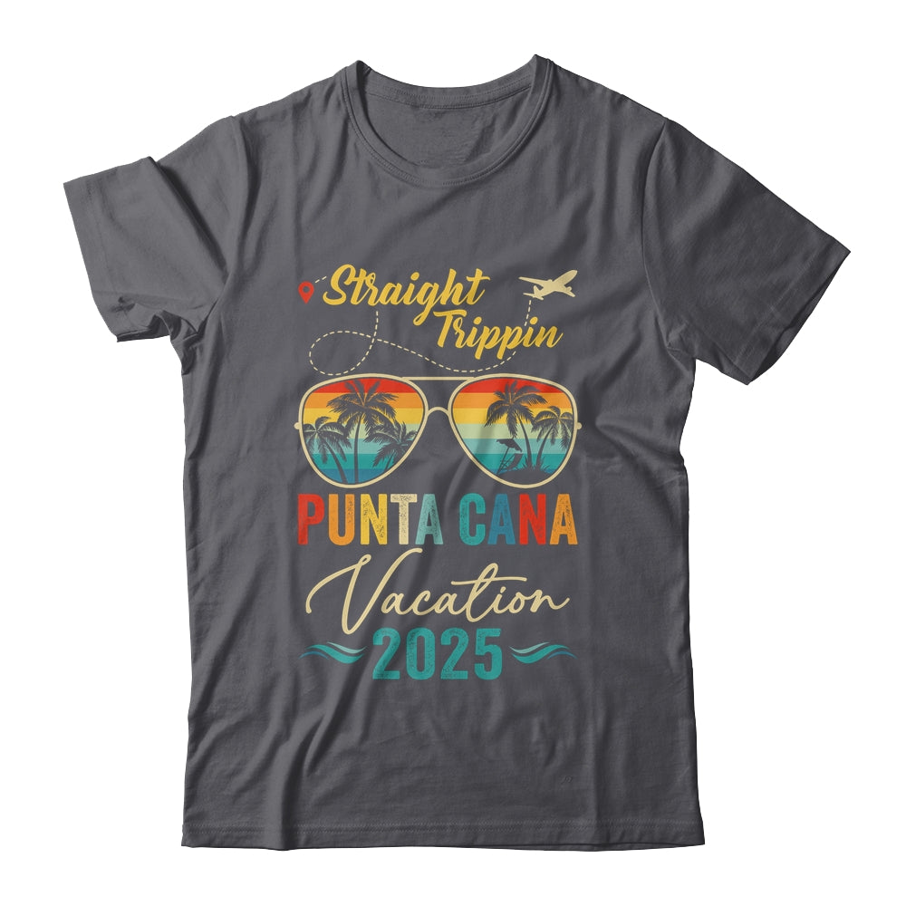 Straight Trippin Punta Cana 2025 Family Summer Vacation Shirt & Tank Top | teecentury