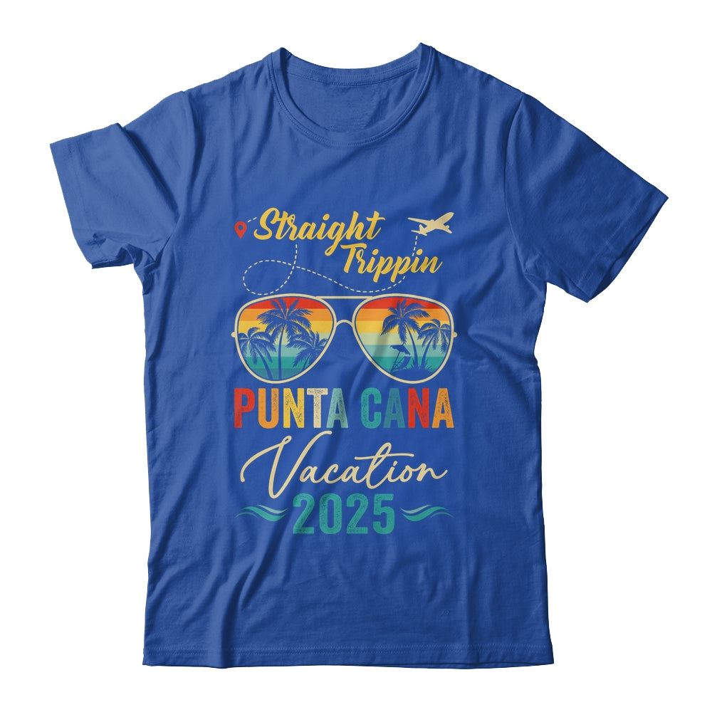 Straight Trippin Punta Cana 2025 Family Summer Vacation Shirt & Tank Top | teecentury