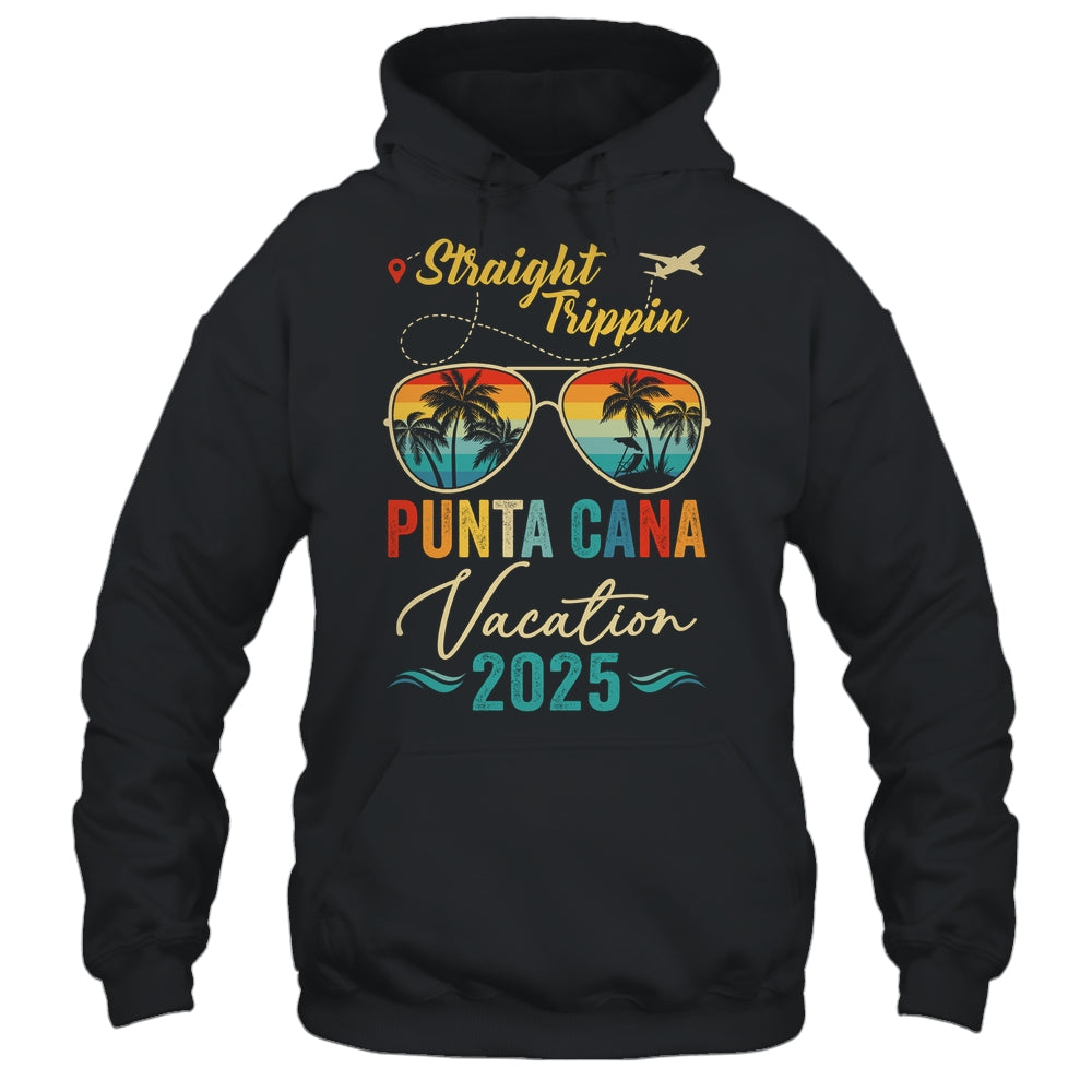 Straight Trippin Punta Cana 2025 Family Summer Vacation Shirt & Tank Top | teecentury
