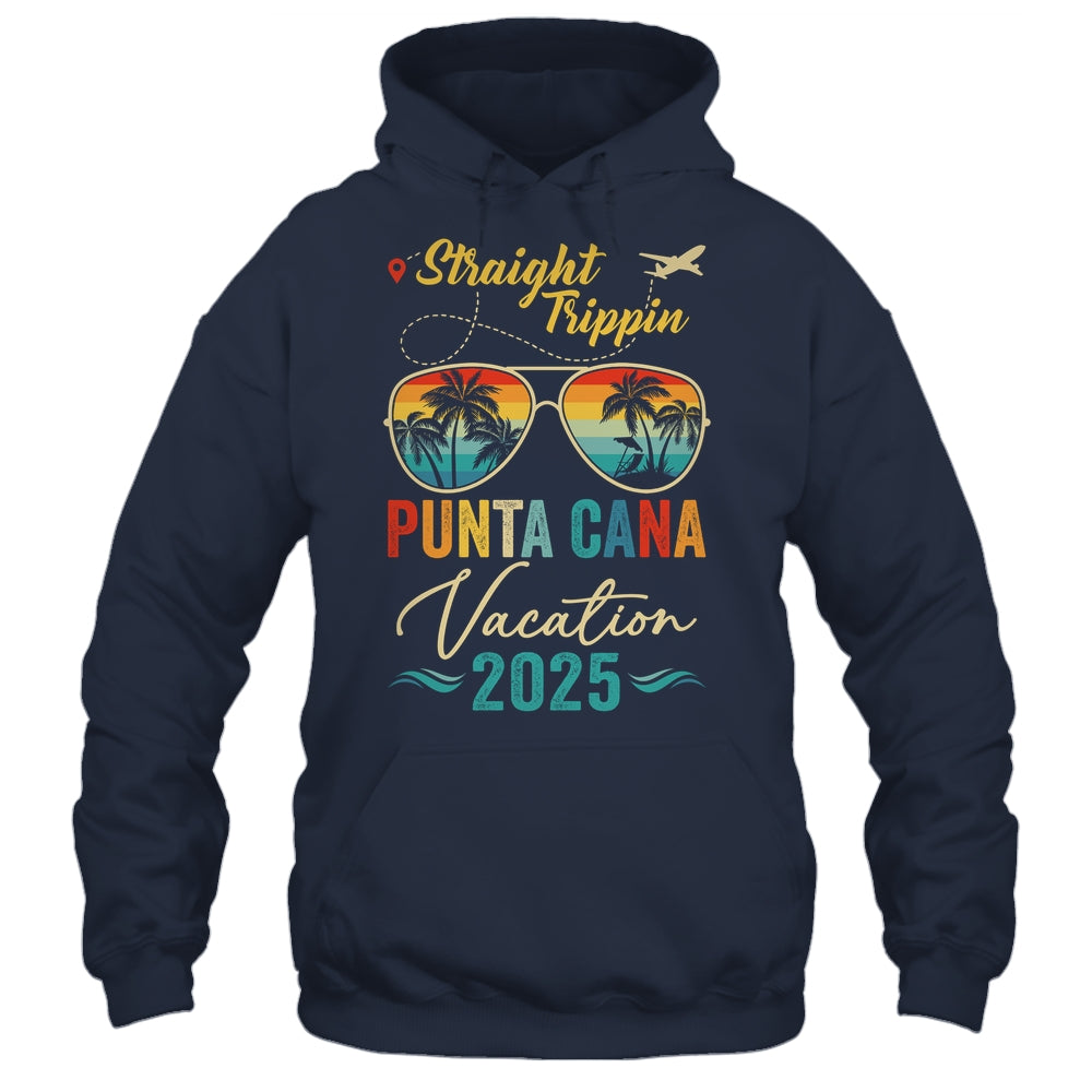 Straight Trippin Punta Cana 2025 Family Summer Vacation Shirt & Tank Top | teecentury