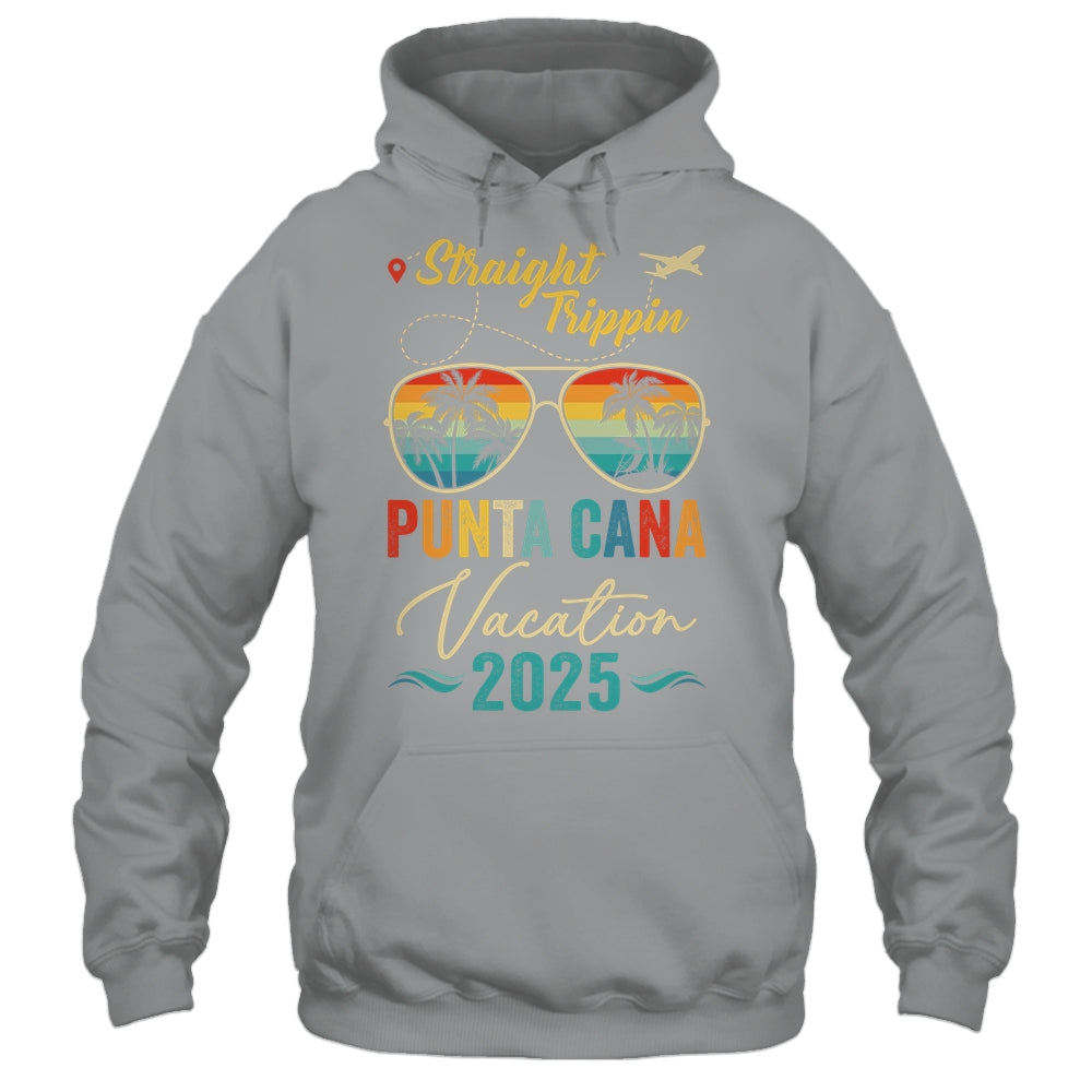 Straight Trippin Punta Cana 2025 Family Summer Vacation Shirt & Tank Top | teecentury