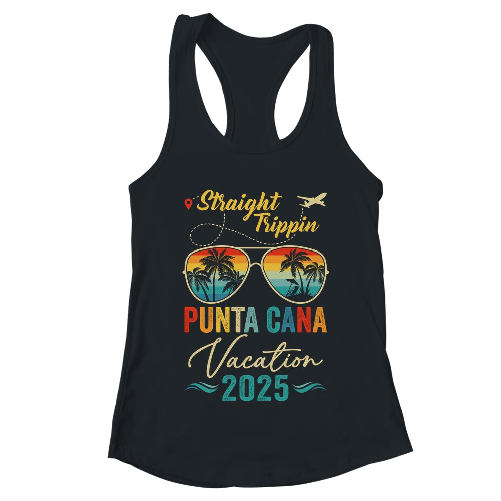 Straight Trippin Punta Cana 2025 Family Summer Vacation Shirt & Tank Top | teecentury