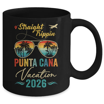 Straight Trippin Punta Cana 2026 Family Summer Vacation Mug | teecentury