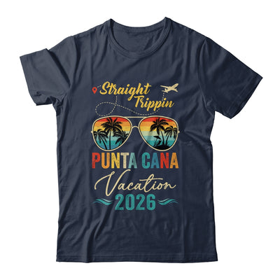 Straight Trippin Punta Cana 2026 Family Summer Vacation Shirt & Tank Top | teecentury