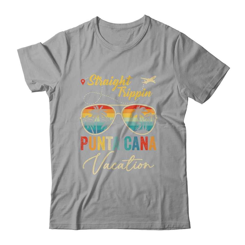 Straight Trippin Punta Cana Vacation 2024 Family Summer Shirt & Tank Top | teecentury