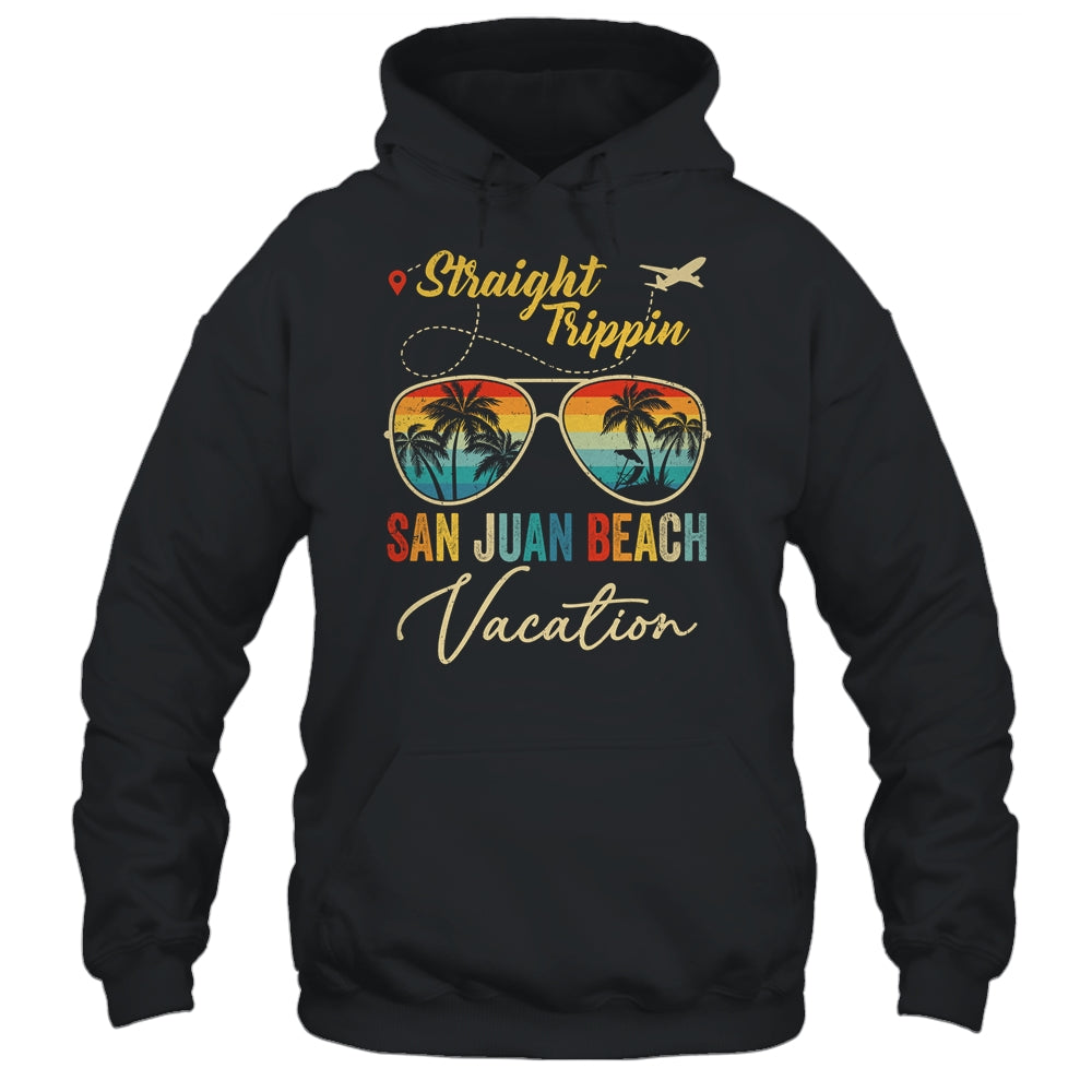Straight Trippin San Juan Beach Vacation 2024 Family Summer Shirt & Tank Top | teecentury
