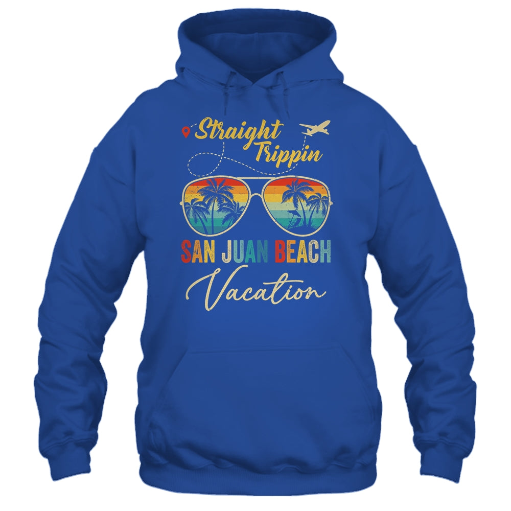Straight Trippin San Juan Beach Vacation 2024 Family Summer Shirt & Tank Top | teecentury