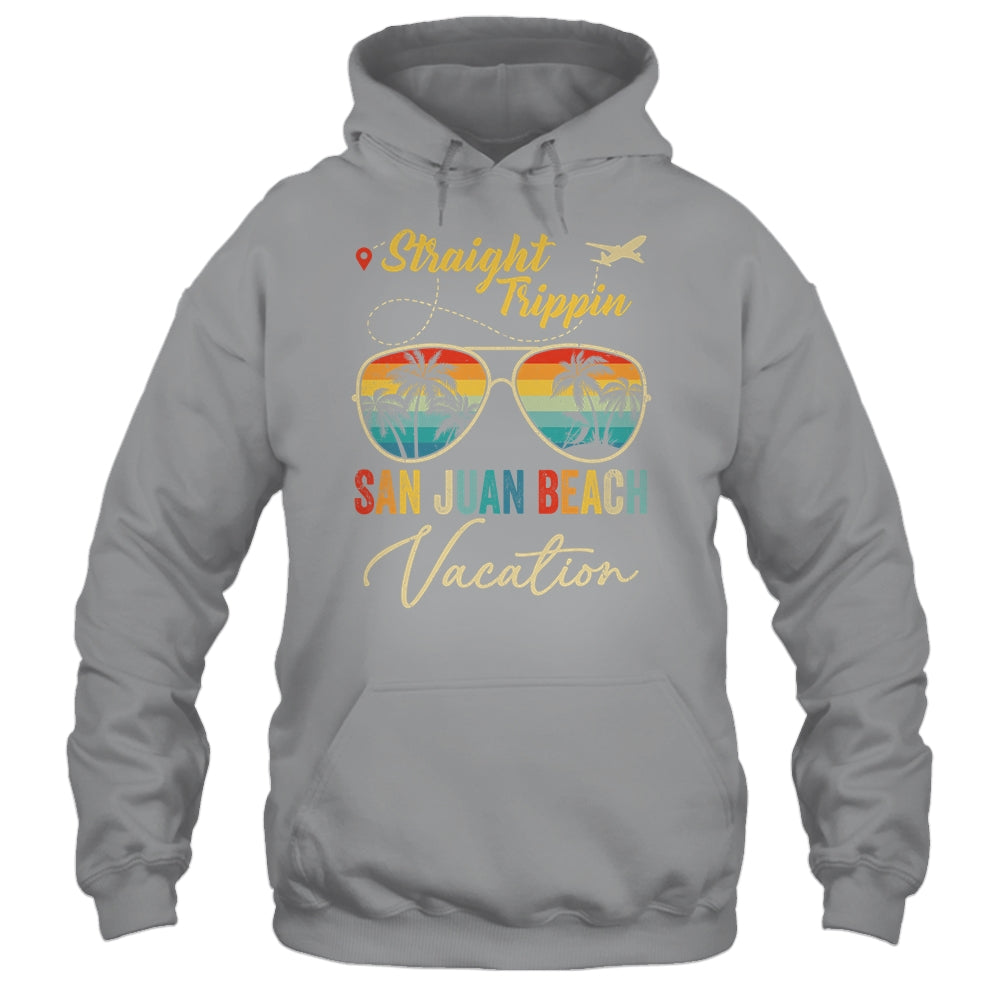 Straight Trippin San Juan Beach Vacation 2024 Family Summer Shirt & Tank Top | teecentury